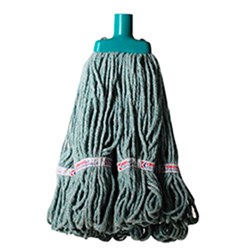 Round Cotton Hospital Mop Head Green 350Gm Kleaning Essentials