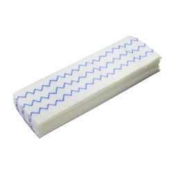Microfibre Mop Pad Disposable Blue Rubbermaid