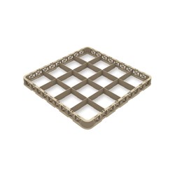 Glass Rack Basket Extender 16 Compartment