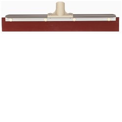 Floor Squeegee Aluminium Back With Red Rubber 450mm Oates