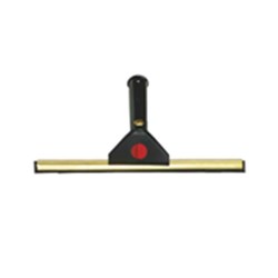 Window Squeegee with Swivel Handle Brass 350mm Oates