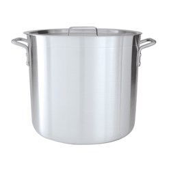Premier Aluminum Stockpot With Lid 12L 250x240mm