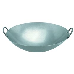 Iron Wok With 2 Handles Chef Inox