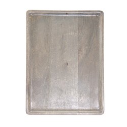 Serving Board Mangowood Rect 360X180x15mm Grey