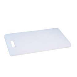Polyethylene Cutting Board with Handle White 150x250x12mm