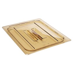 Insert H-Pan Lid with Handle Amber 1/2 GN Cambro