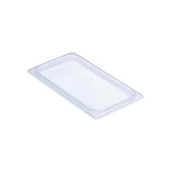 Insert Pan Polypropylene 1/3 Lid Translucent Cambro 