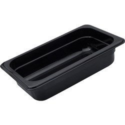 Insert Pan Black 1/3 GN 65mm Polycarbonate Cambro