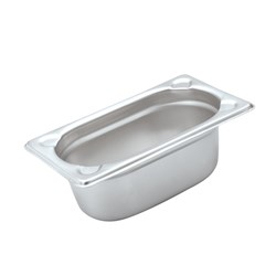 Insert Pan S/S 1/9 Size 150mm Anti Jam  (6) Cater Chef