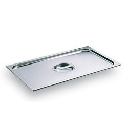 Gastronorm Pan Lid 1/2 Size S/S W/ Hdl Bourgeat