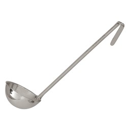 Ladle 240Ml 1 Pce Lt/Duty S/S 400mm