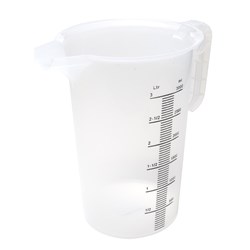  Measuring Jug 3L Black Scale Food Grade Pro-Jug