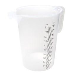 Measuring Jug 5L Black Scale Food Grade Pro-Jug