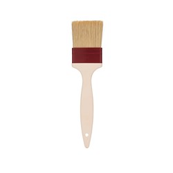 Pastry Brush Composite Handle 70mm Natural Matfer Bourgeat