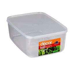 Tellfresh Oblong Container 4L Decor