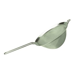 Mesh Strainer 200mm Fine 18/10 Mesh Rim & Hdl