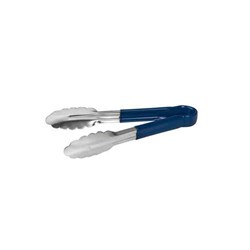  Tongs Insulated Stainless Steel 300mm Blue Handle 