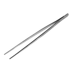 Garnishing Tweezers Chrome Finish 304mm Uber Bar Tools