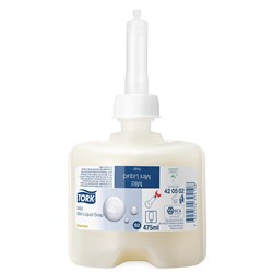 Premium Mild Mini Liquid Soap Hand Wash Refill Pearl 475ml Tork