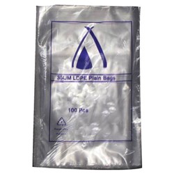 Plastic Bag Clear 610x305mm 35um 