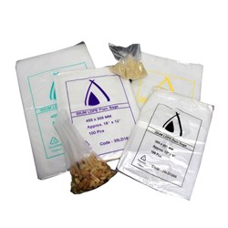 Plastic Bag Clear 455x305mm 100um Tailored