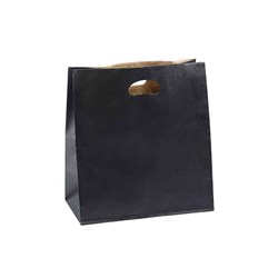 Paper Carry Bag Large Black 350x320x180mm