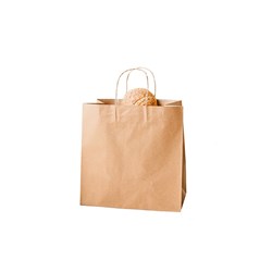 Paper Carry Bag Brown Jumbo Earth Essentials