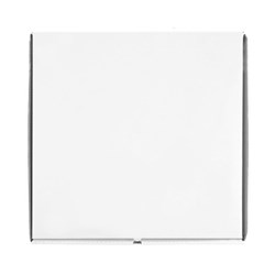 Pizza Box White/ Brown Inner 13" 330mm Capri