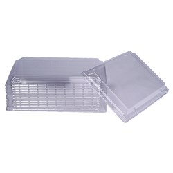 3415295 - Rectangle Plastic Lid Clear 218mm