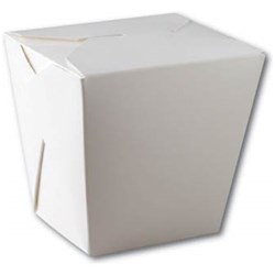 Board Food Pail White 477ml Detpak