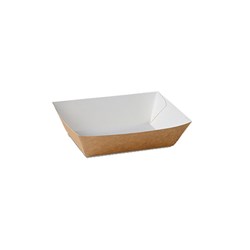 BetaEco Food Tray Kraft Small 110x75x40mm BetaEco