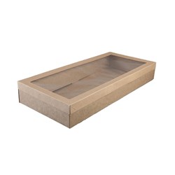 Catering Box Kraft Brown Large 558x252x80mm BetaCater