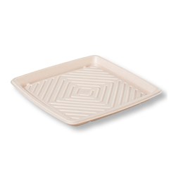 Pulp Square Platter White Medium 305x305mm Sabert