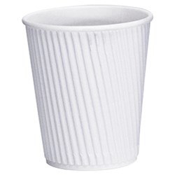 Vee Insulated Coffee Cup White 237ml Essentials Collection