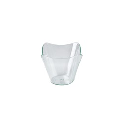 Plastic Square Bell Shape Dish 50X58x58mm 57Ml 25/Pkt (8)