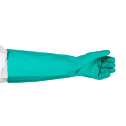 Nitrile Safety Gloves Green Extra Large Nitrile