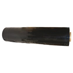 3441090 - Plastic Hand Pallet Wrap Black 400m