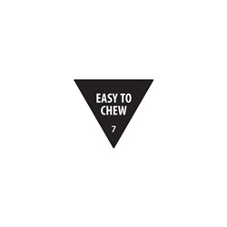 Label Triangle Easy To Chew Black 30Mm Removable 500/Roll Fildes Food Safety