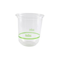 UShape RPET Cup Clear 12oz 360ml BetaEco