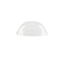 UShape Dome Lid With 55mm Hole Clear Suits 360/500/600/700ml BetaEco