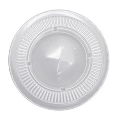 Plastic Cup Flat Holed Lid Suits 340/425/620ml Essentials Collection