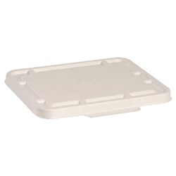 BioCane Takeaway Container Lid White Suits 770/910ml BioPak