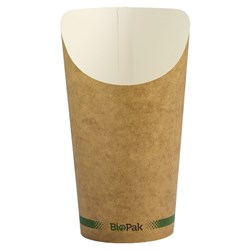 BioCup Chip Cup Kraft Brown 473ml BioPak