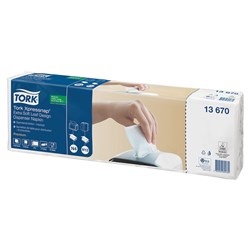 Xpressnap Paper Premium Leaf Napkin White 216x330mm Tork