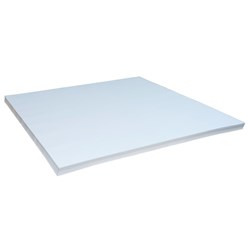 Paper Table Top Sheet White 800x800mm Lafayette