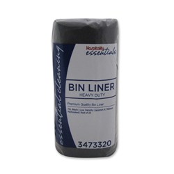 Heavy Duty Garbage Bags Roll Black 73L Kleaning Essentials