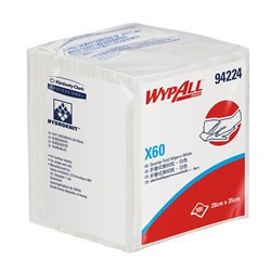 Single Sheet Wiper X60 White Wypall