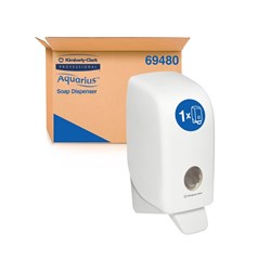 Aquarius Hand Sanitiser Dispenser Wht Abs 7124