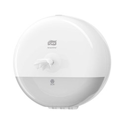 Elevation Smartone Plastic Mini Toilet Roll Dispenser White 219x156x219mm Tork