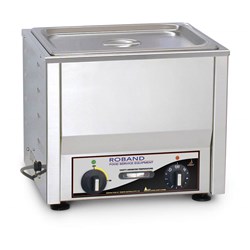 Roband Bain Marie Countertop Bm1 Wet Only No Pans